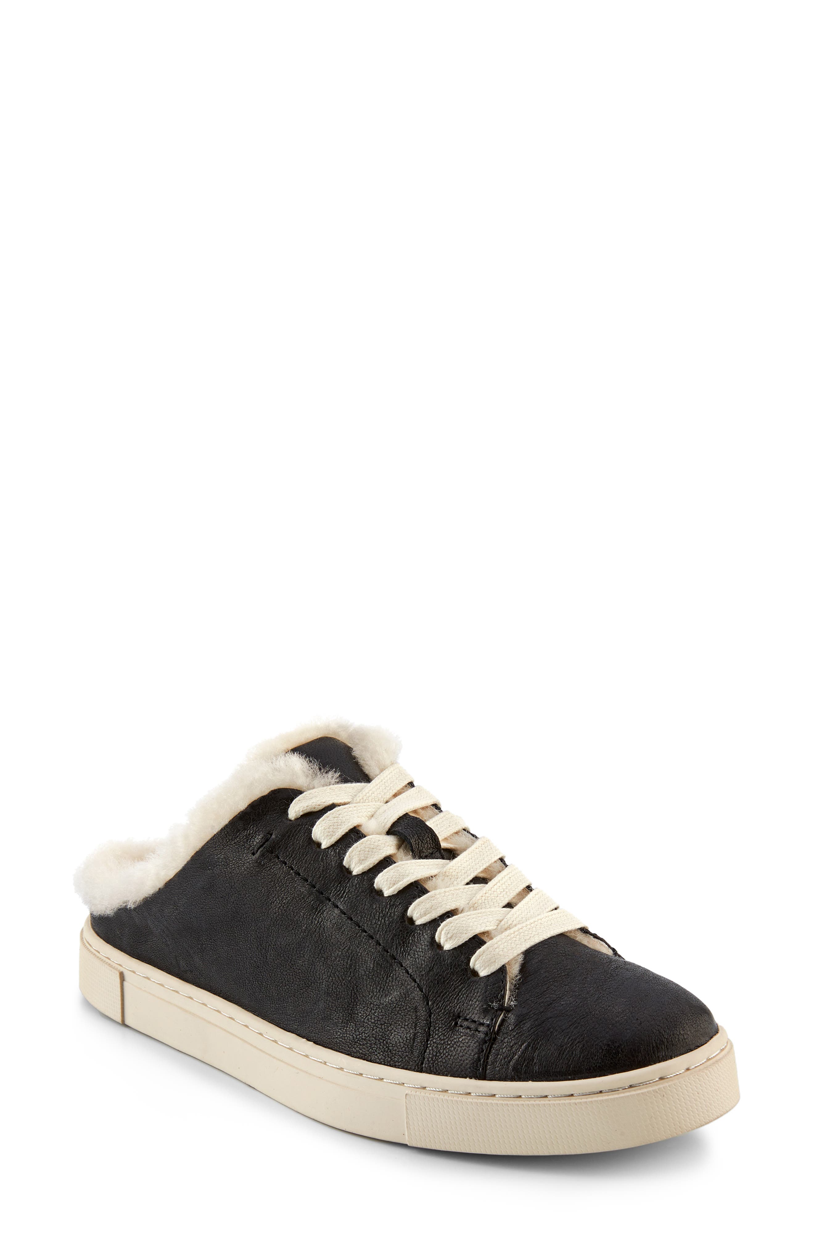 Ivy Genuine Shearling Sneaker Mule