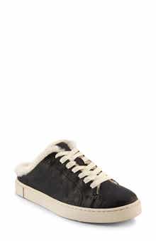 Ivy Genuine Shearling Sneaker Mule