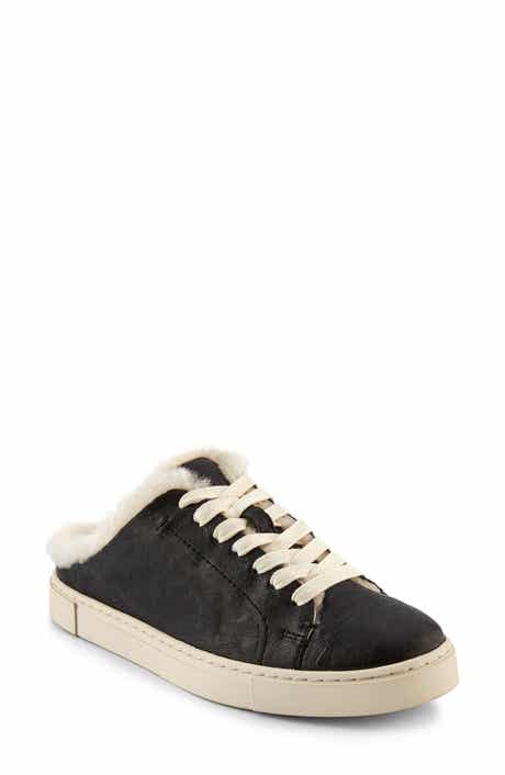 Ivy Genuine Shearling Sneaker Mule