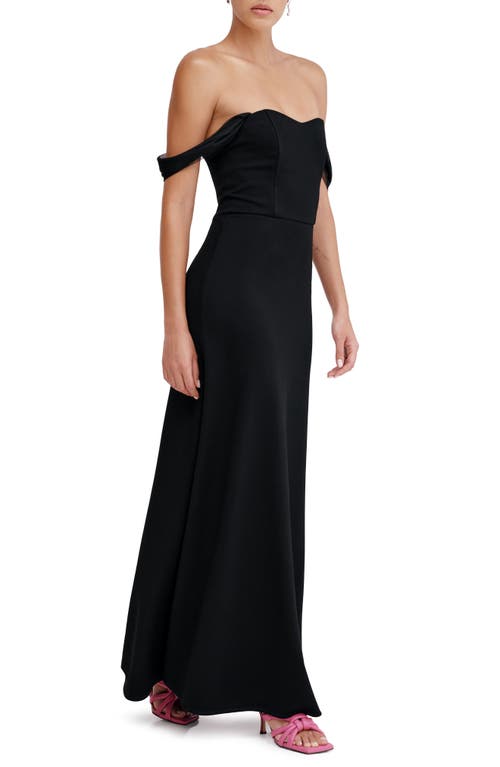 Marcella Grace Multi-way Dress In Black
