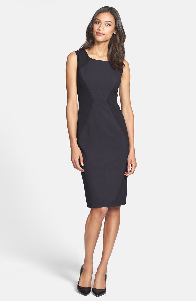 Marc New York by Andrew Marc Colorblock Sheath Dress, Alternate, color,