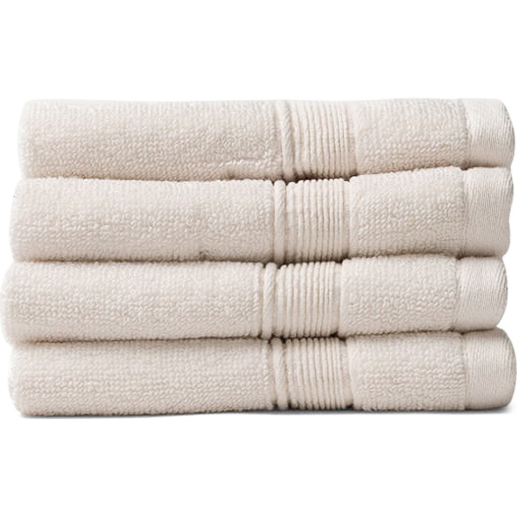 Cozy Earth Luxe Set Of 4 Washcloths In Pink