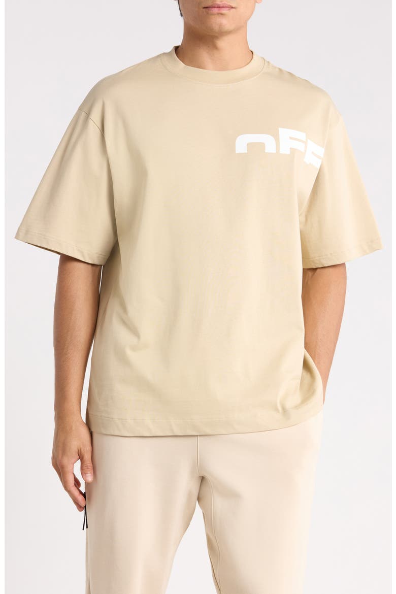 Shared Skate Graphic T-Shirt, Main, color, BROWN RICE