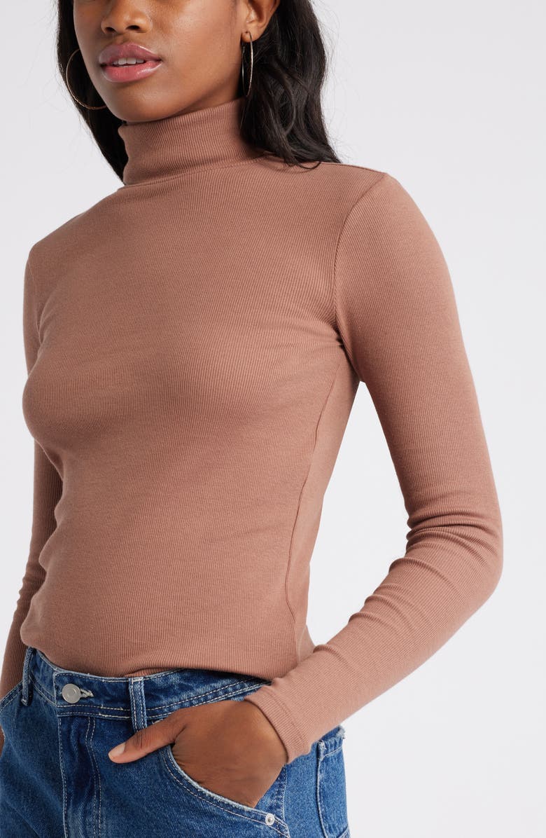 BP. Turtleneck Ribbed Top | Nordstrom
