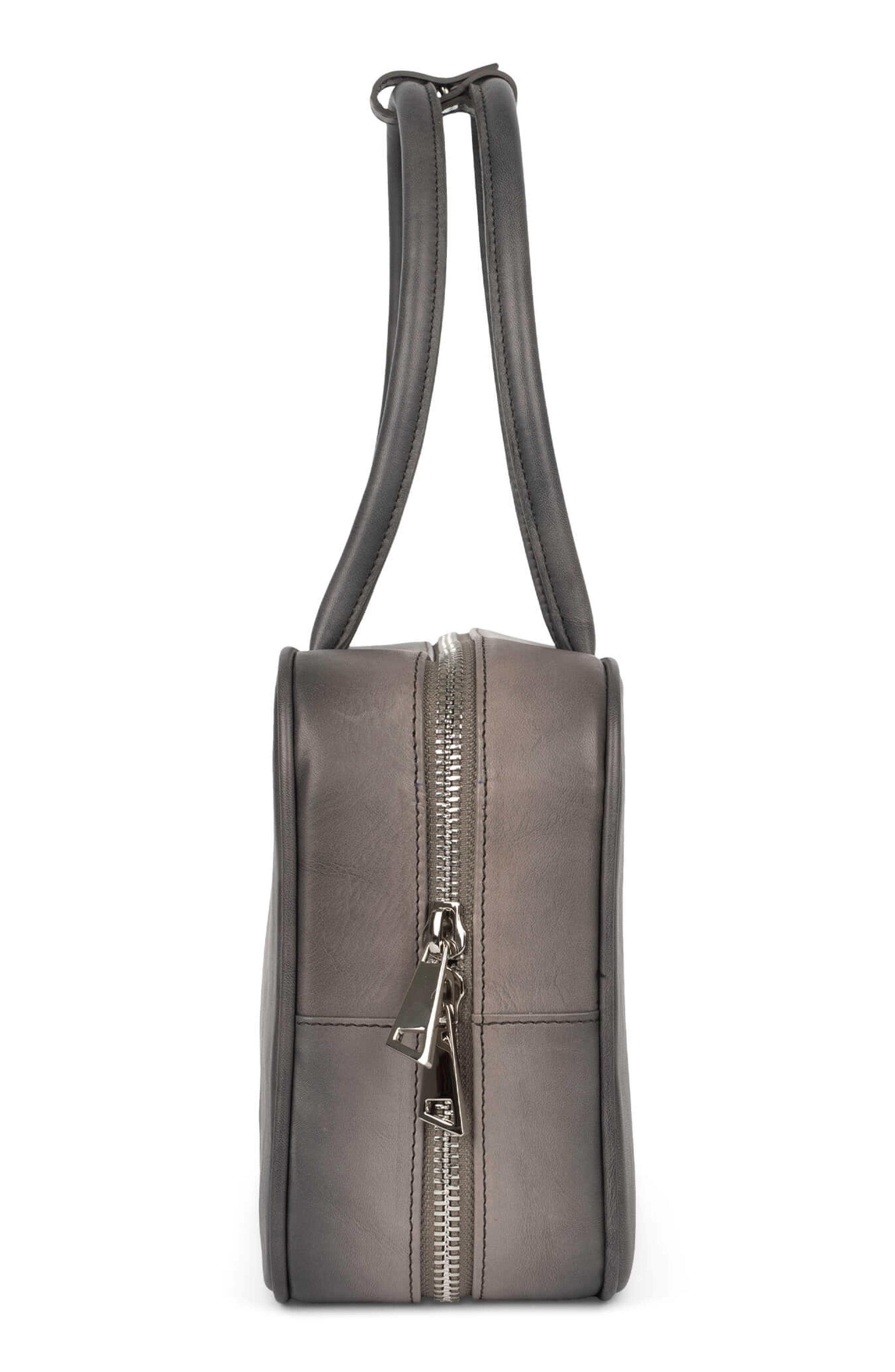 Jeffrey Campbell Truant Satchel, Alternate, color, Grey Ruboff