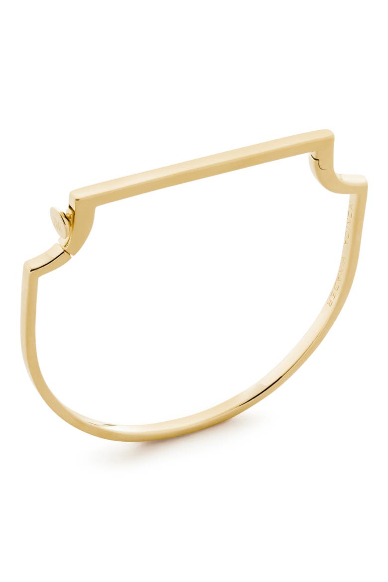 Signature Skinny Bangle, Main, color, 14KT SOLID GOLD