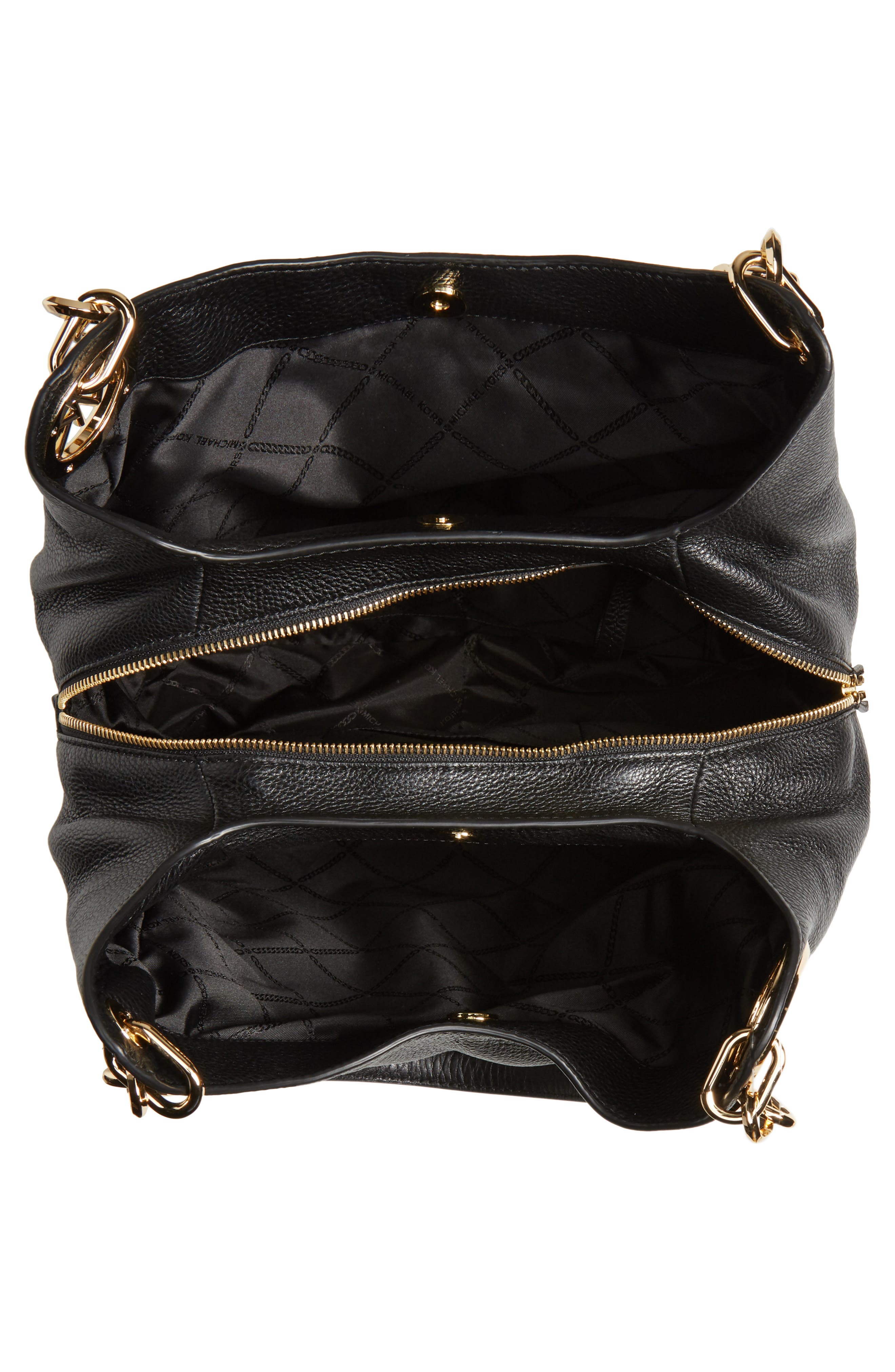 MICHAEL Michael Kors Lillie Large Leather Shoulder Bag, Alternate, color, 