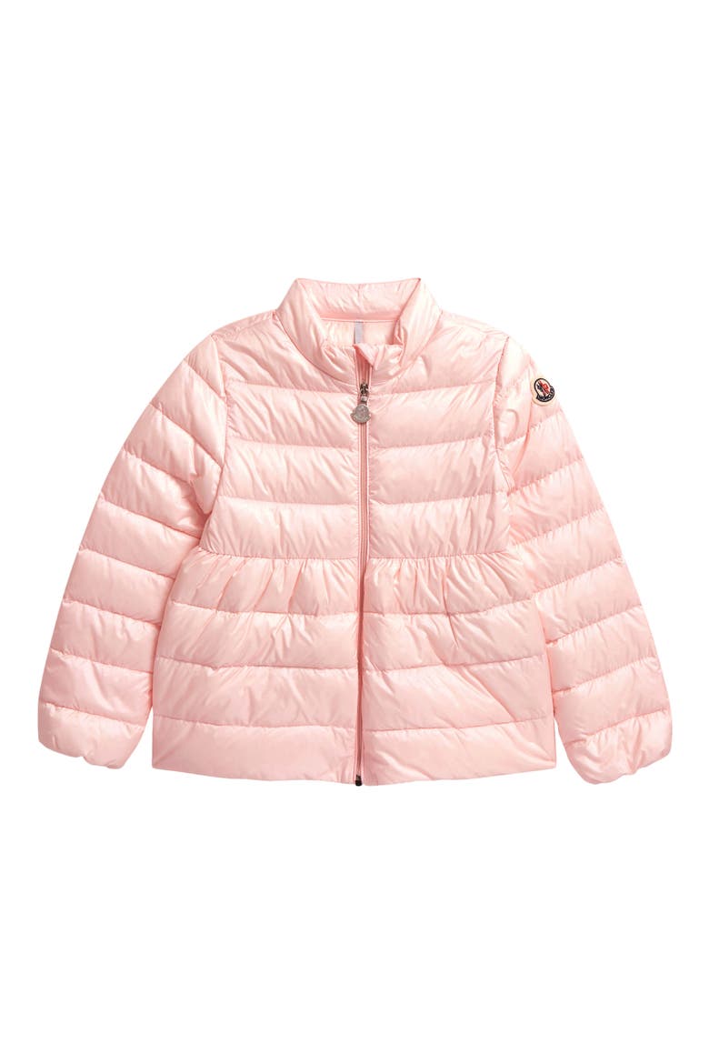 Joelle Down Puffer Jacket, Main, color, LIGHT PINK