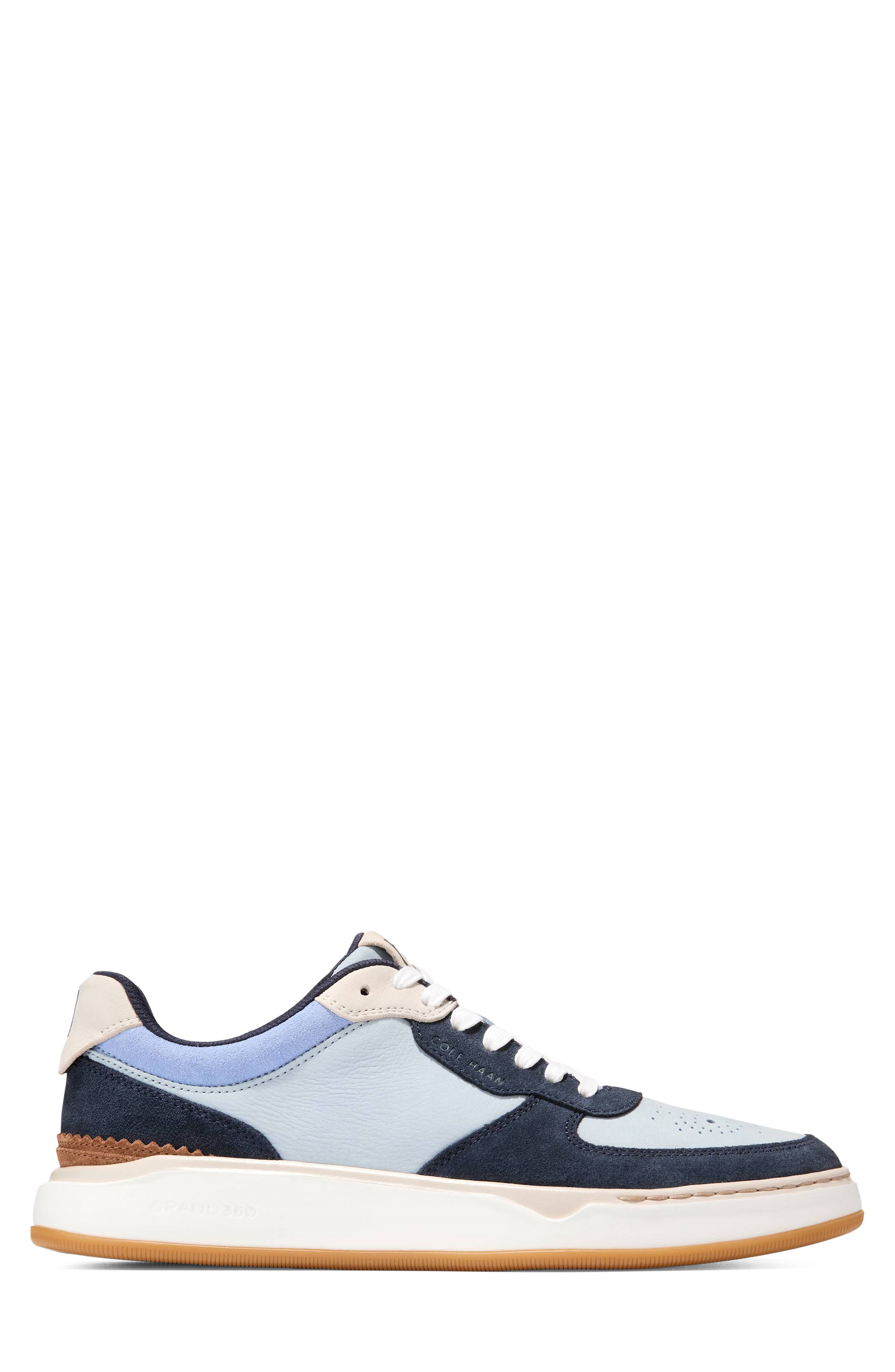 GrandPrø Crossover Sneaker, Alternate, color, BLUE BLIZZARD NUBUCK / NAVY