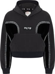 PCFG Cotton Panelled Hoodie