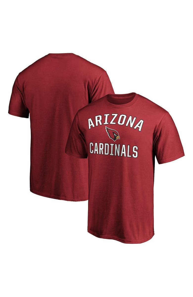 FANATICS Men's Fanatics Branded Cardinal Arizona Cardinals Victory Arch T-Shirt, Main, color,