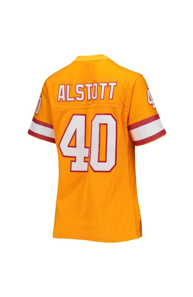 Mitchell & Ness Women's Mitchell & Ness Mike Alstott Orange Tampa Bay Buccaneers Legacy Replica Player Jersey, Alternate, color, Orange
