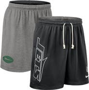 Nike Men's Nike Black New York Jets Sideline Reversible Performance Shorts