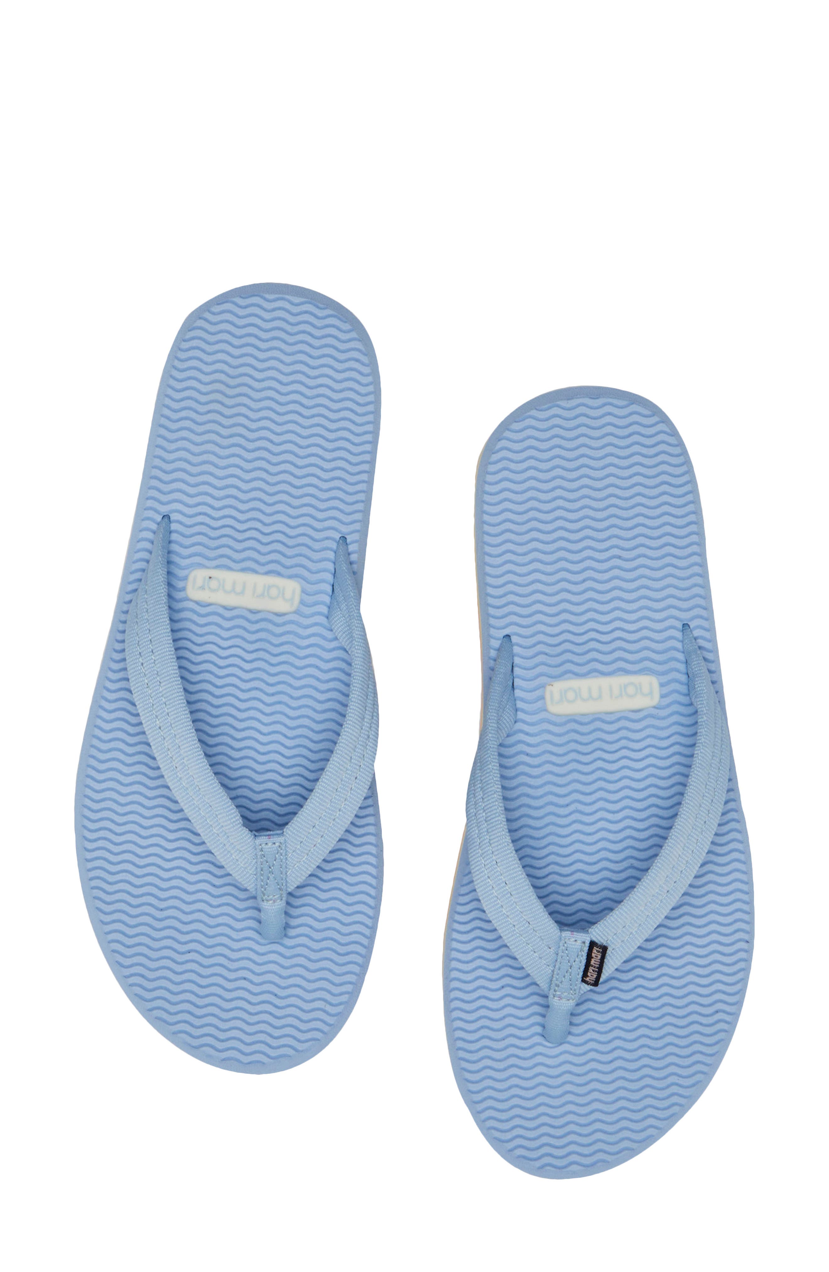 Dunes Sunset Waterproof Flip Flop, Alternate, color, SKY BLUE