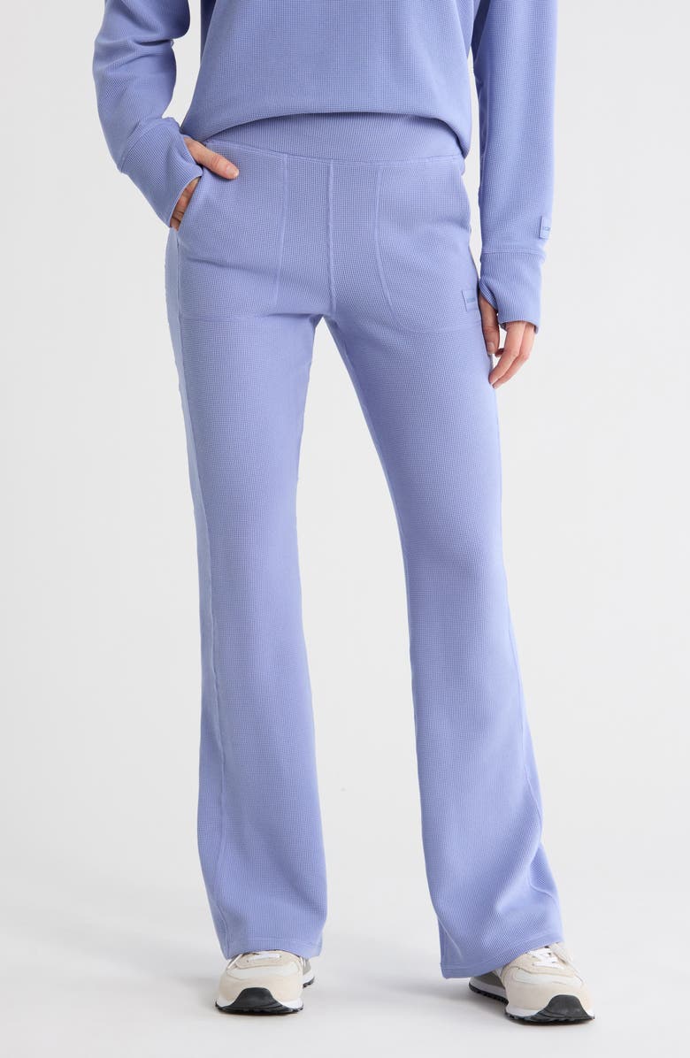 DKNY Transcend Thermal Sweatpants, Main, color, Bluestone