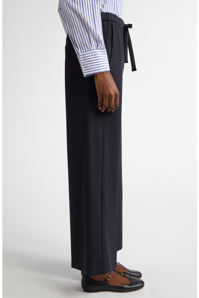 Argenta Drawstring Virgin Wool Ankle Pants, Alternate, color, ULTRAMARINE
