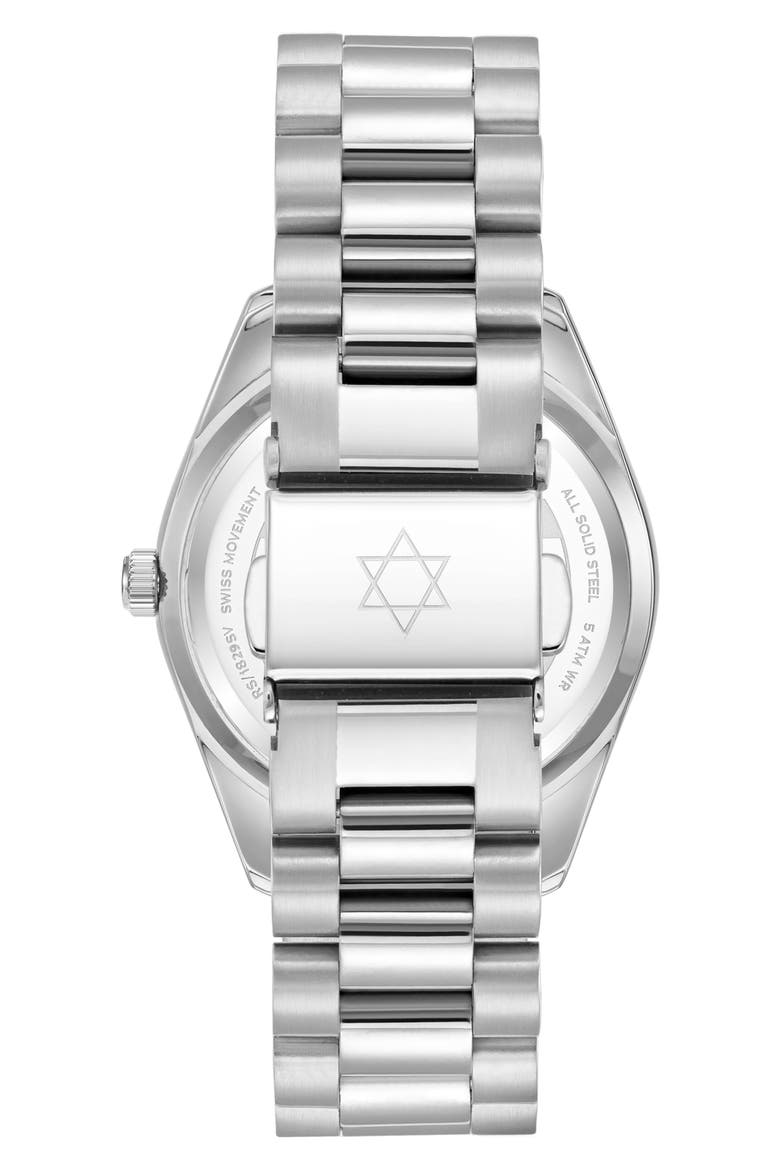 The Mazel Turquoise Bracelet Watch, 36mm, Alternate, color, TURQOISE