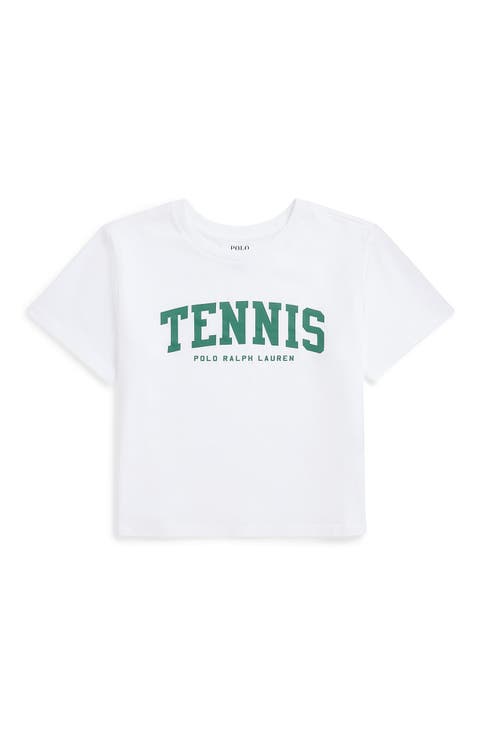 Kids' Tennis Cotton Graphic T-Shirt (Big Kid)