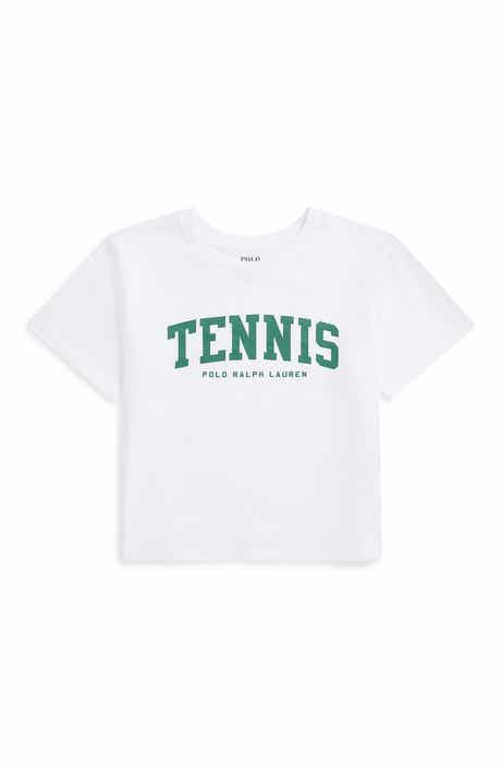 Polo Ralph Lauren Kids' Tennis Cotton Graphic T-Shirt