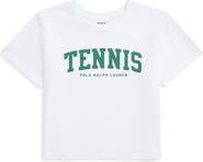 Polo Ralph Lauren Kids' Tennis Cotton Graphic T-Shirt