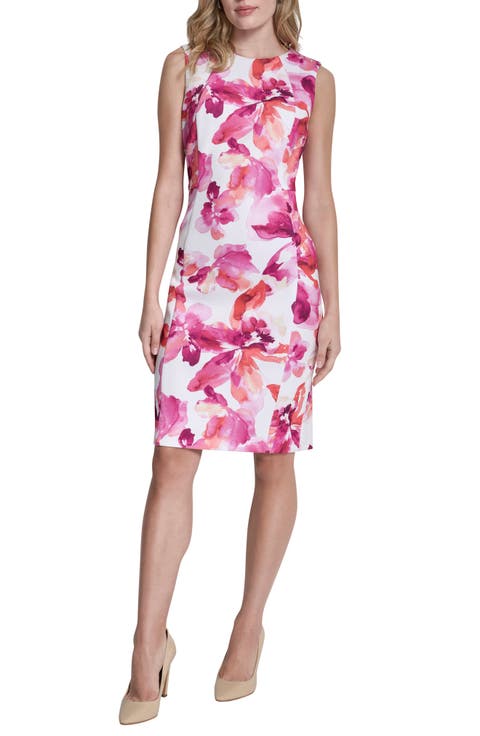 Sleeveless Sheath Dress