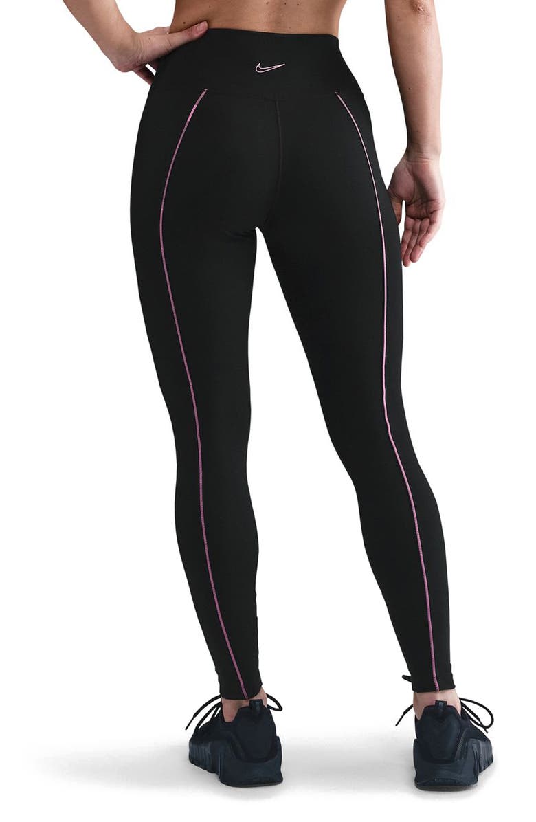 Nike Dri-FIT One High Rise Tights, Alternate, color,