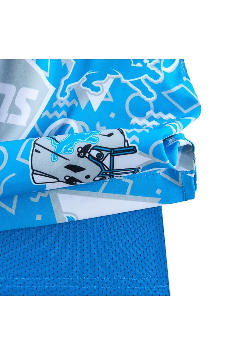 Men's Chubbies Blue Detroit Lions Game Day Fit Classic Lined Swim Trunks, Alternate, color, Blue