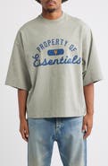 Fear of God Essentials x MLB Mets Cotton Graphic T-Shirt
