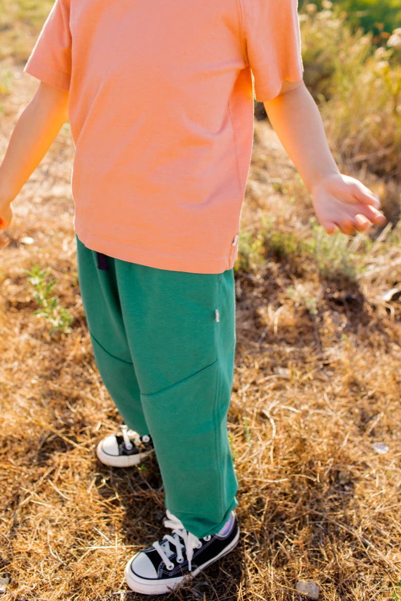 Kids’ James Organic Cotton Sweatpants, Alternate, color, Hunter Green