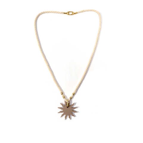 Rope Sun Necklace