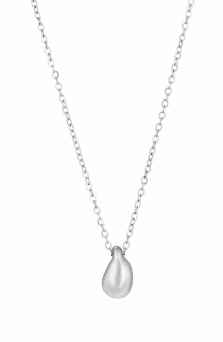 Teardrop Pendant Necklace