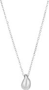 Adornia Teardrop Pendant Necklace