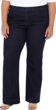 Liverpool Los Angeles Pintuck Bootcut Jeans