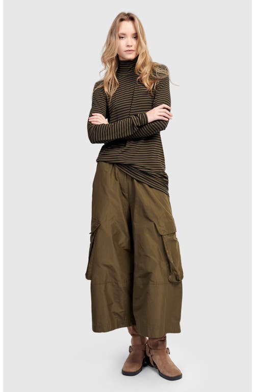 Alembika Form Turtleneck In Brown