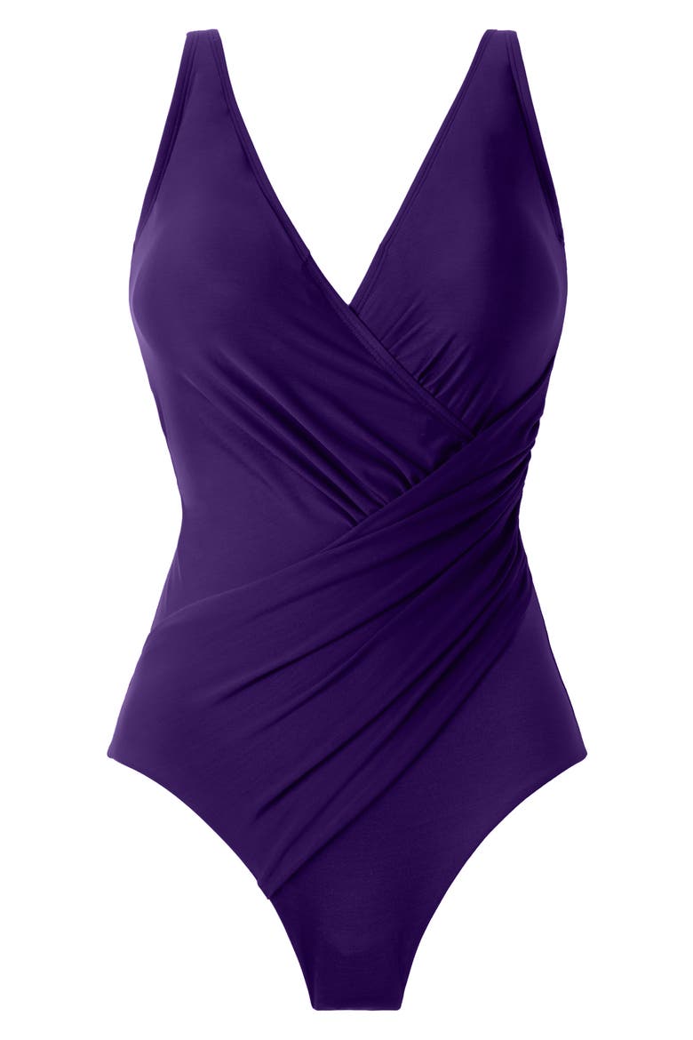 Must Have Oceanus One-Piece Swimsuit, Alternate, color, MULBERRY