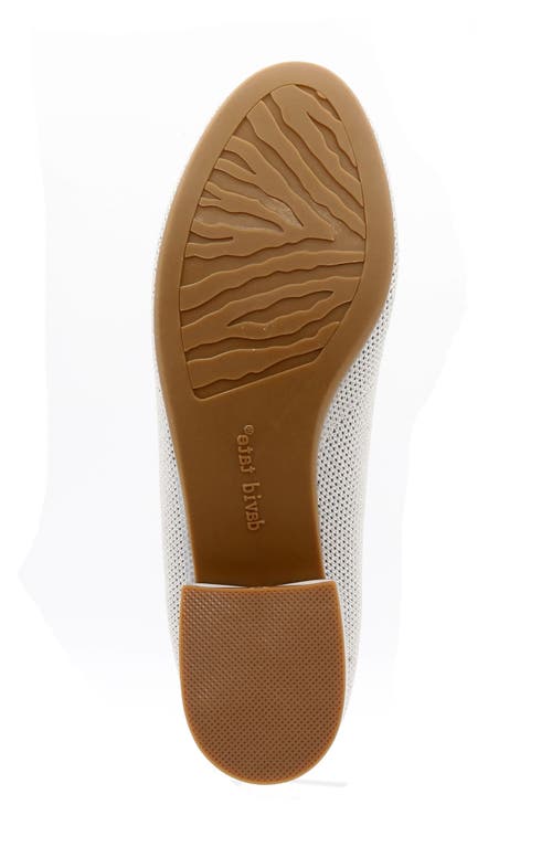 David Tate Suave Womens Padded Insole Canvas Pumps In Silver Metallic