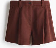 H&M Pleat-front Shorts