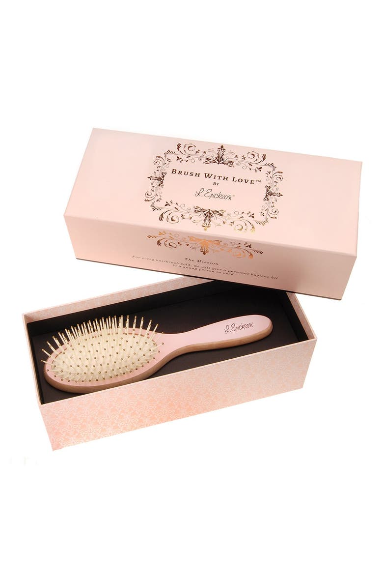 'The Liberty' Hair Brush, Alternate, color, PINK