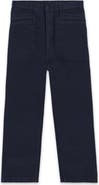 Fortela Herringbone Cotton Trousers