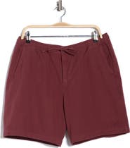 Barbour Relaxed Fit Cotton Oxford Cloth Drawstring Chino Shorts