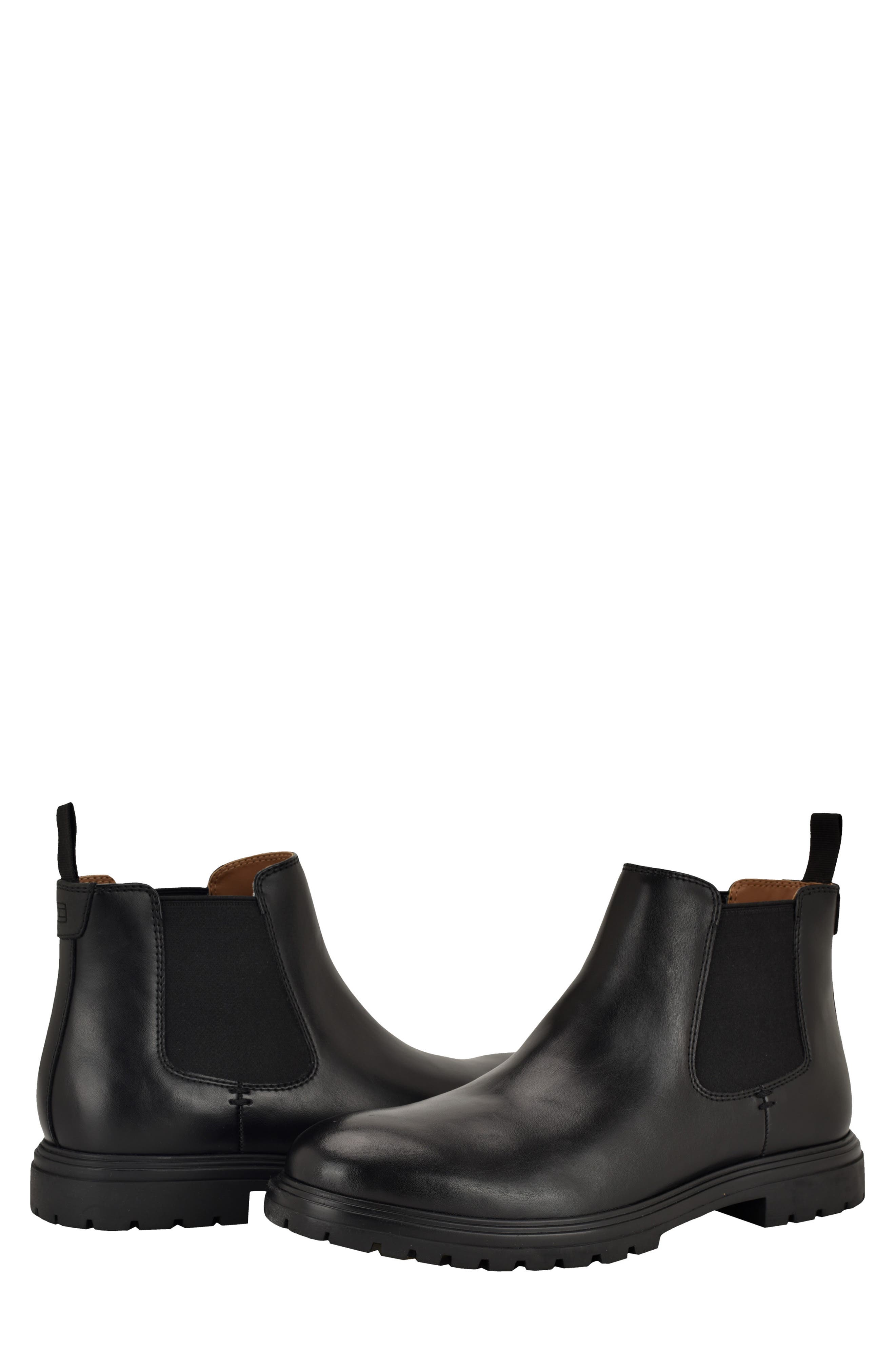 Tommy Hilfiger Gainsly Chelsea Boot, Alternate, color, Black