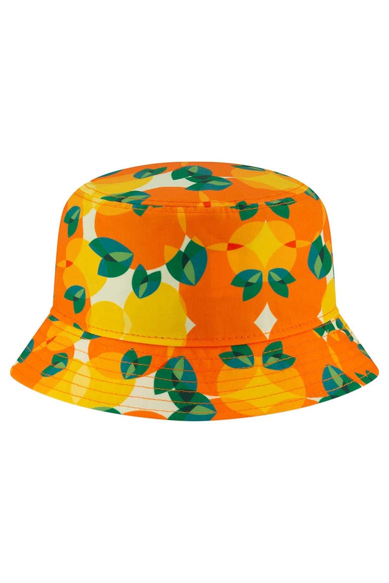 Men's New Era Orange Jacksonville Jaguars Citrus Bucket Hat, Alternate, color, Orange