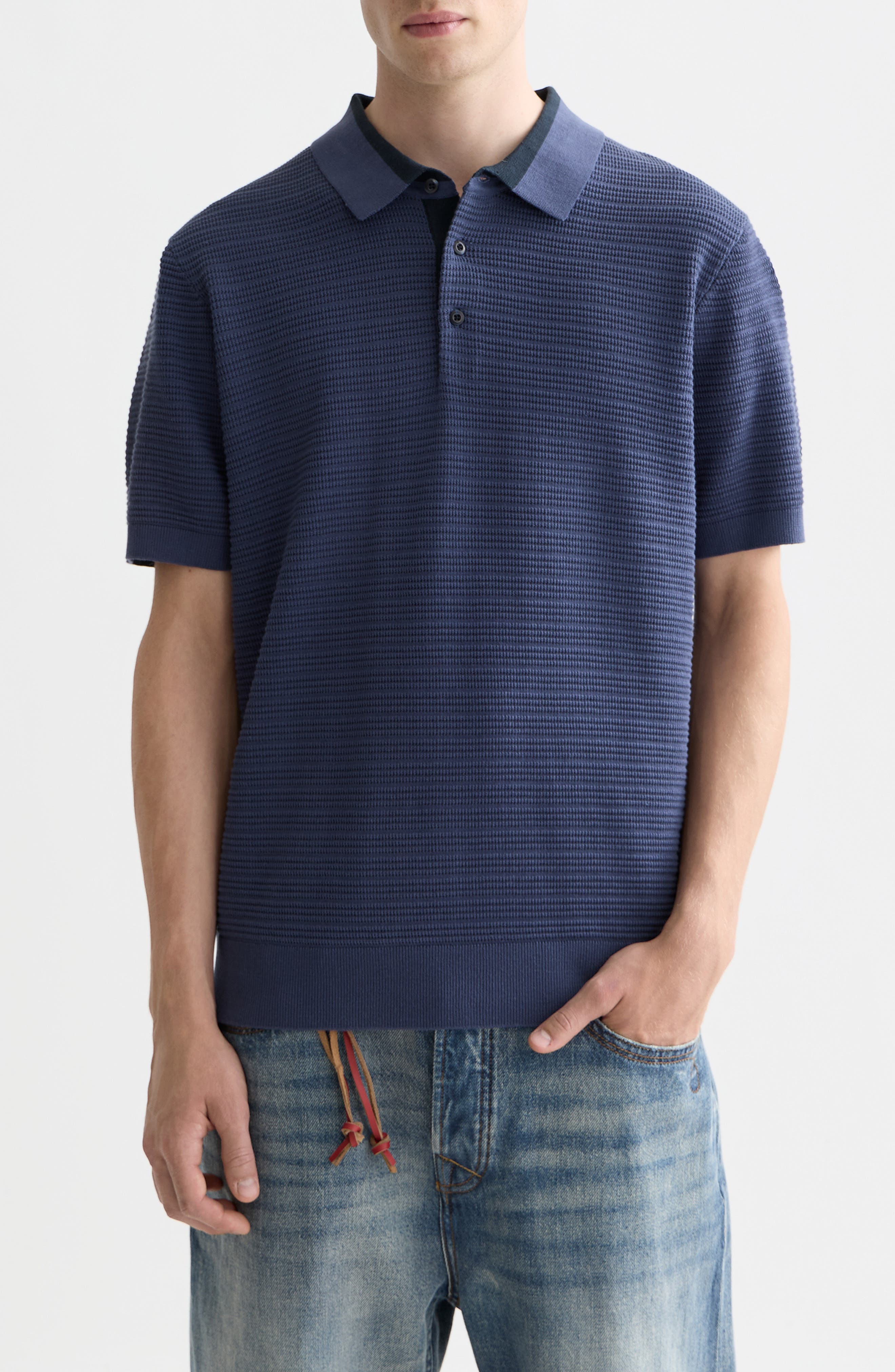 Structured Relaxed Polo - image 3