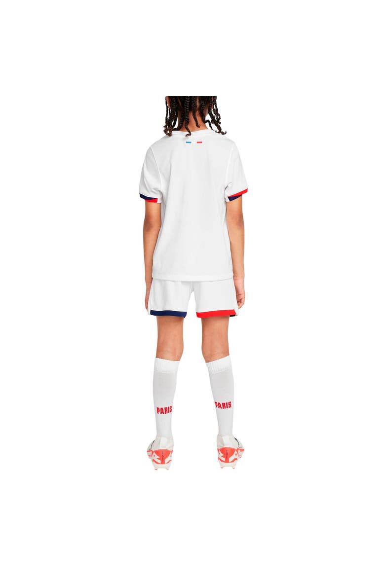 Preschool Nike Paris Saint-Germain 2024/25 Away Little Kids Kit Set, Alternate, color, White