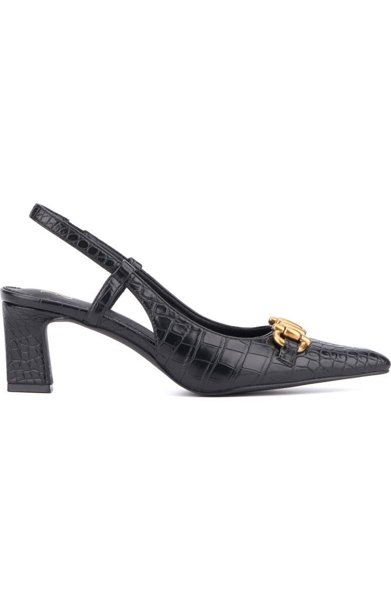 NEW YORK AND COMPANY Ilona Horsebit Slingback Pump, Alternate, color,