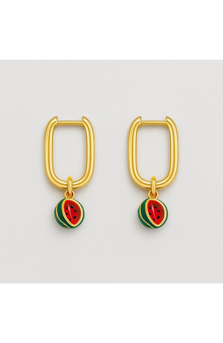 Ivy & Pearl Co. The Valoria Freedom Hoops, Main, color, Gold