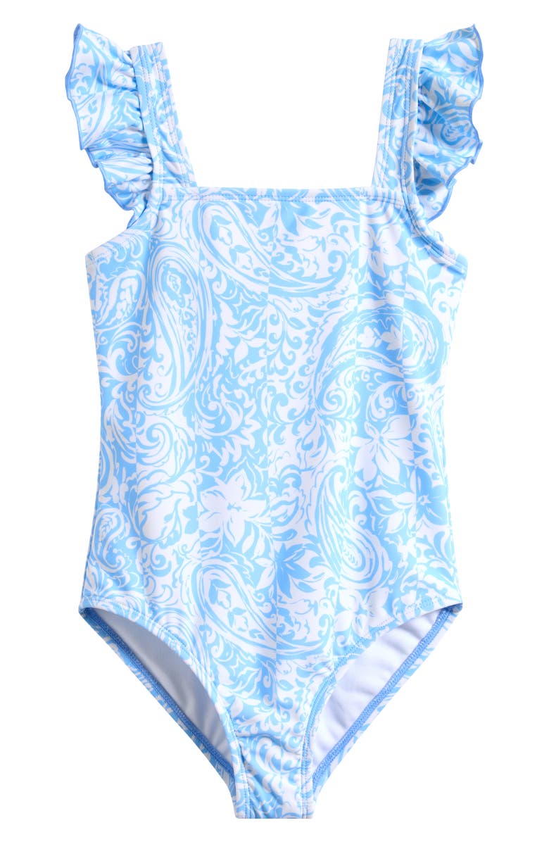 Raisins Kids' Floral Tangalooma One-Piece Swimsuit, Main, color, 
