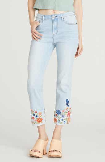 Driftwood Colette Crop Straight Leg Jeans