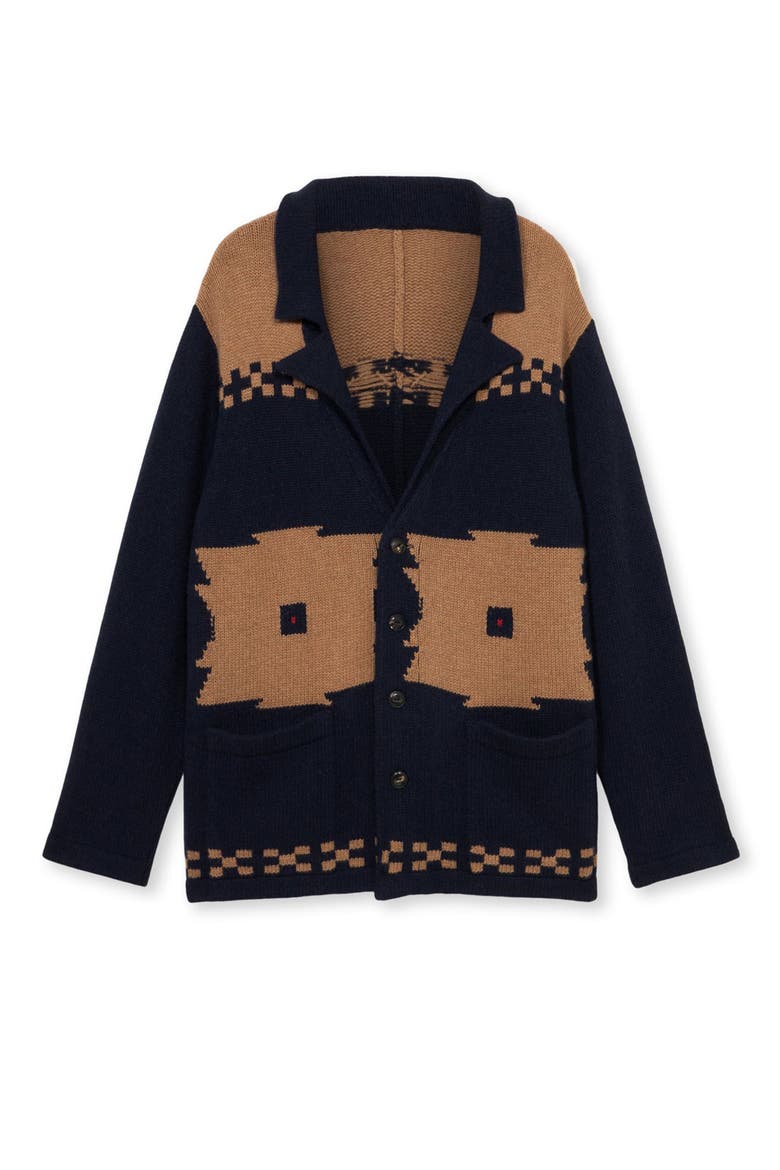Faustop Cashmere Cardigan, Main, color, BLUE