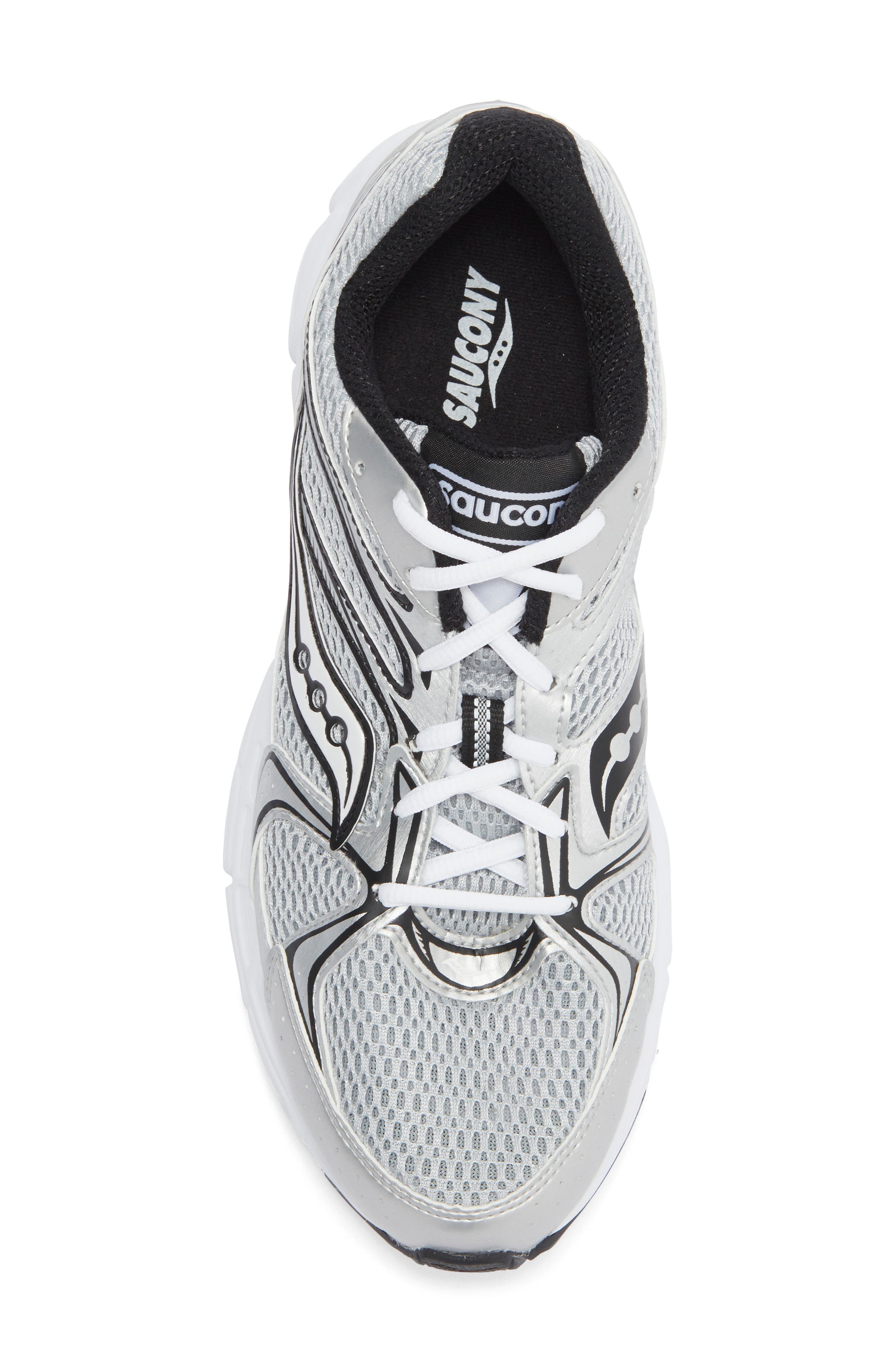 Saucony Gender Inclusive Ride Millennium Sneaker, Alternate, color, Silver/ Black